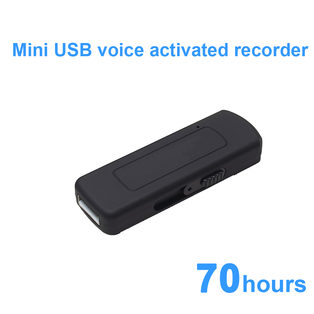 product-Hnsat-70 Hours USB Flash Drive Digital Voice Recorder with Voice Activated for Audio Recordi
