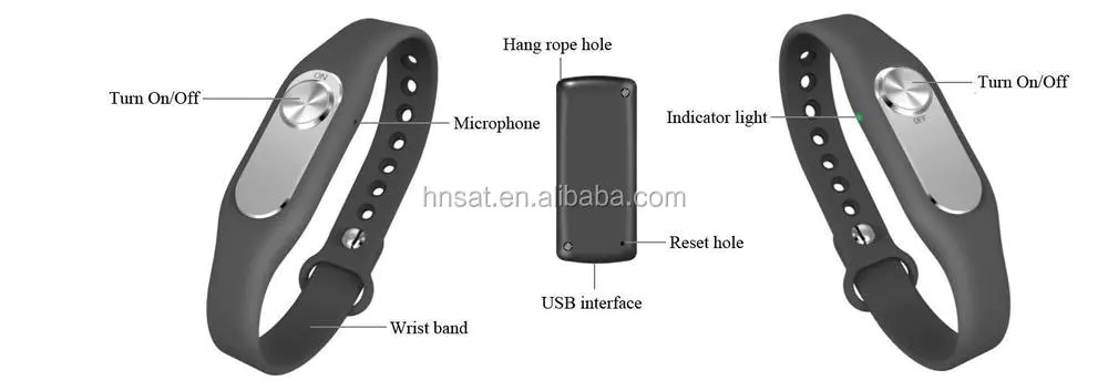 product-micro hidden watch voice recorder mini voice recorder-Hnsat-img-1