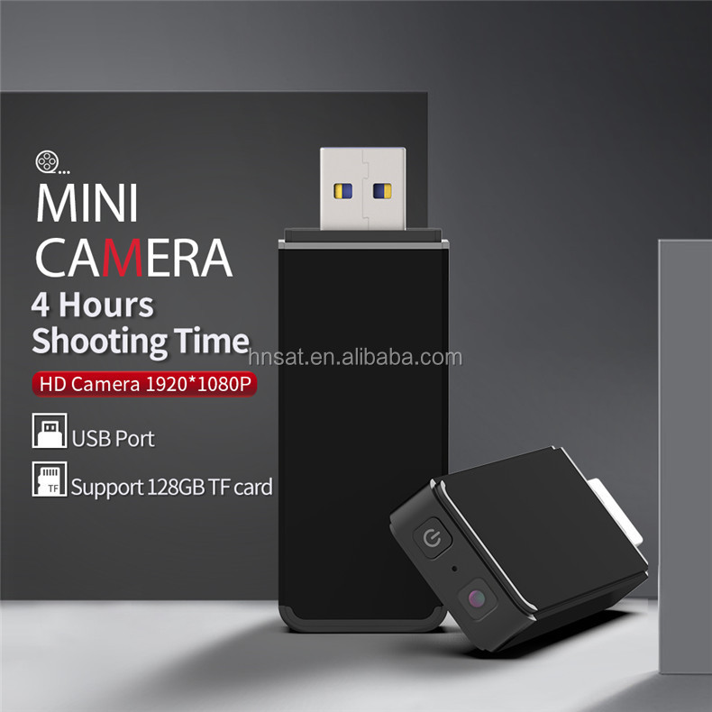 product-Hnsat-hidden spy camera HD1080P 4 hours battery life usb flash drive-img