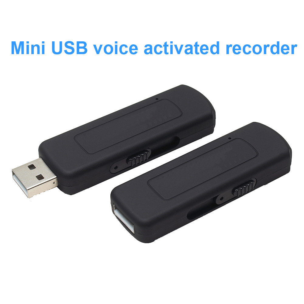 product-Hnsat-spy hidden mini voice recorder with voice activated recording usb disk hnsat UR-09 4G