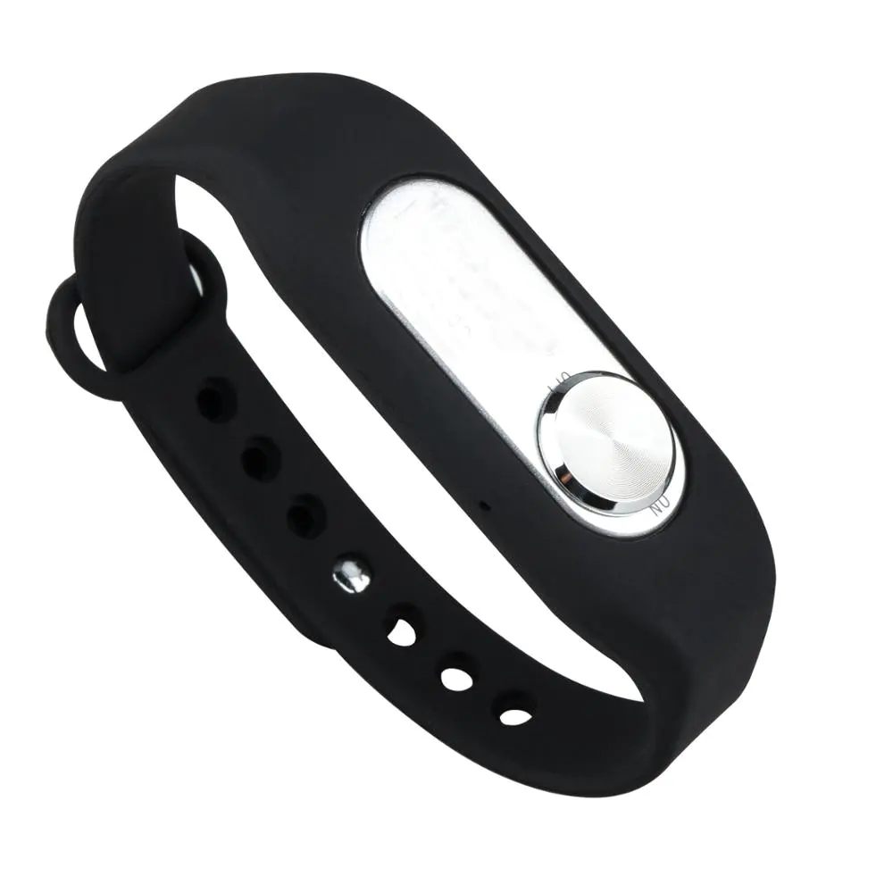 Function Walkman on Micro Hidden smart wristwatch Voice Recorder for sport meeting