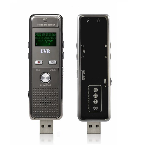USB Flash Drive FM Radio Recording Digital Voice Recorder With Mobile Phone Call Recording