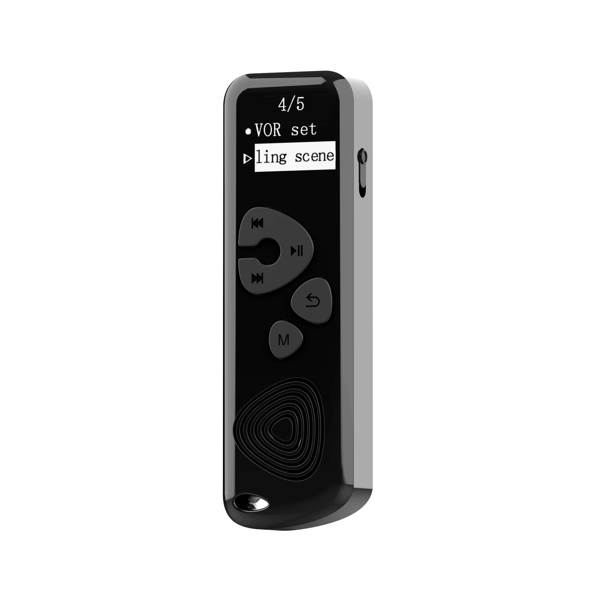 Hidden Powerful Voice Recorder Audio Meeting Professional Espionage Espia Oculto Microphone Tiny Player Mp3 Players Class Black