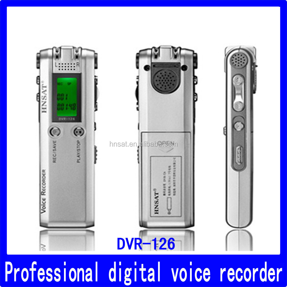 product-Factory Selling journalist audio recorder,tape recorder Hnsat DVR-126-Hnsat-img-1