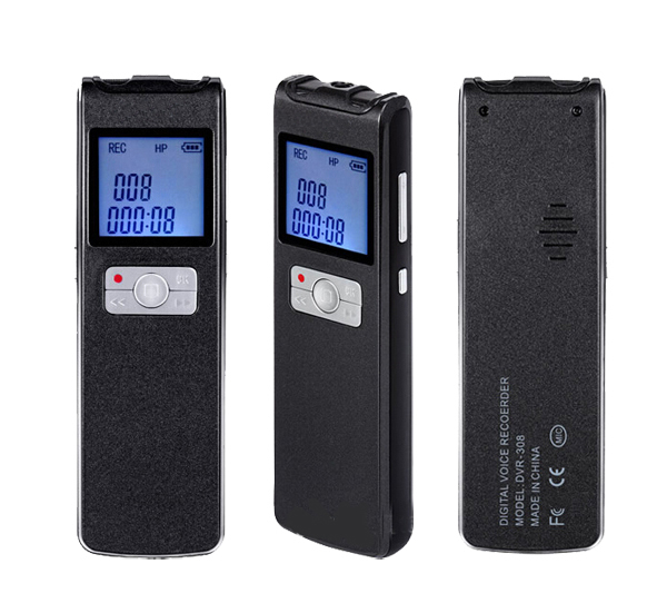 350hours Voice recorder Dictaphone pen 100 meters wireless audio sound mini activated digital professional micro flash drive