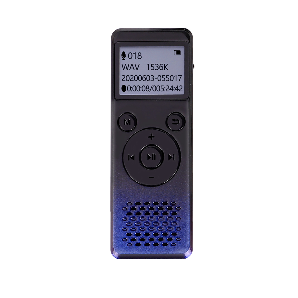 Electronic Voice Recorder with Mp3 Player and Voice Activated Timed Recording