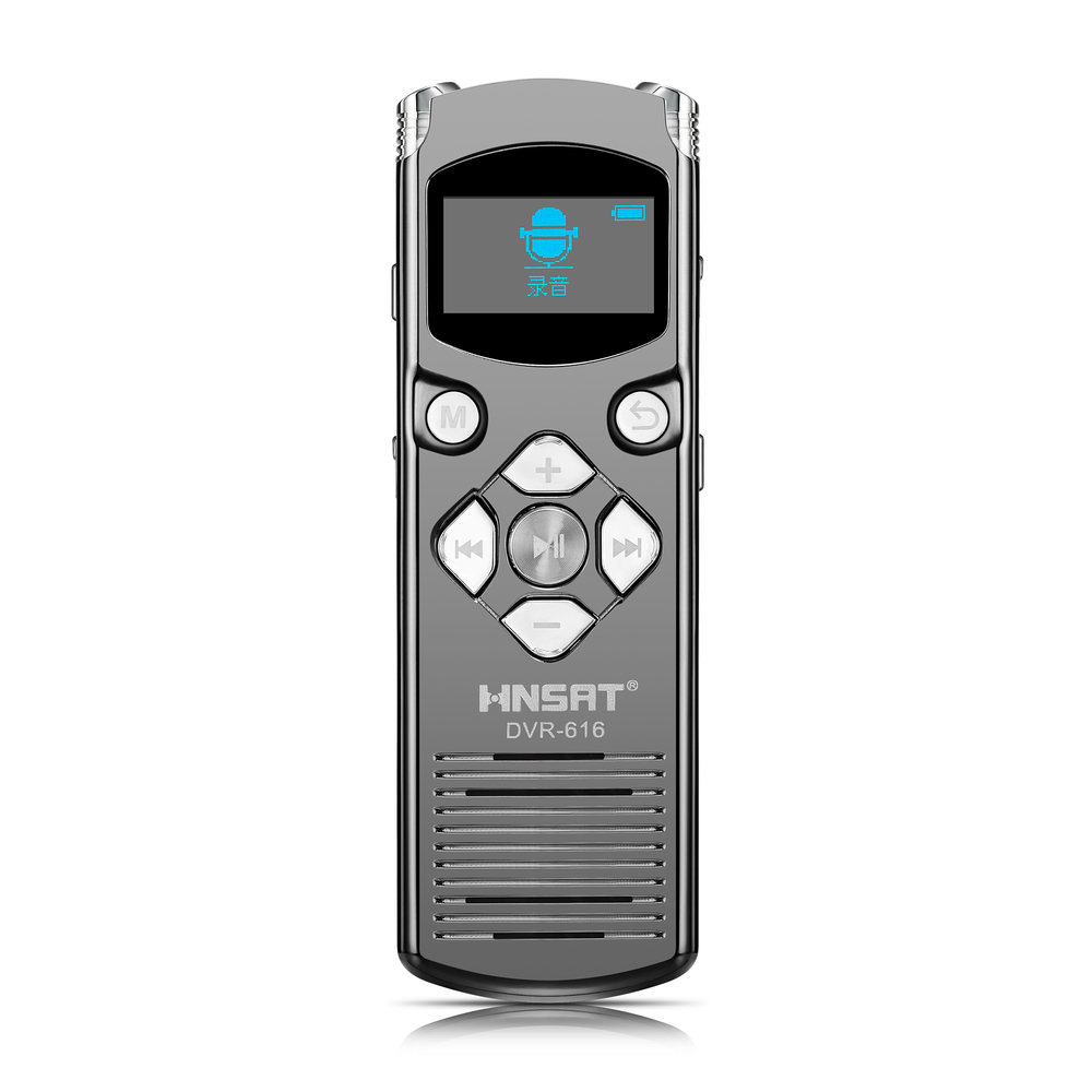 A high-end metal appearance recording noise reduction zero noise HD professional recorder