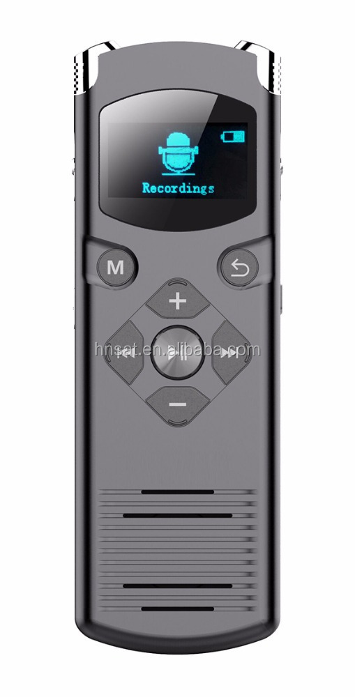 product-Hnsat-Noise Reduction long battery life digital voice recorder with timer and MP3 player-img