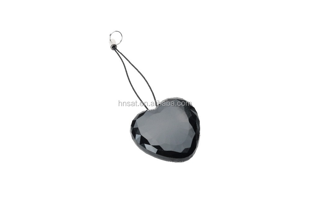 product-8GB Mini Spy Necklace Pendant Heart Shape Voice Recorder Hnsat WR-02-Hnsat-img-1