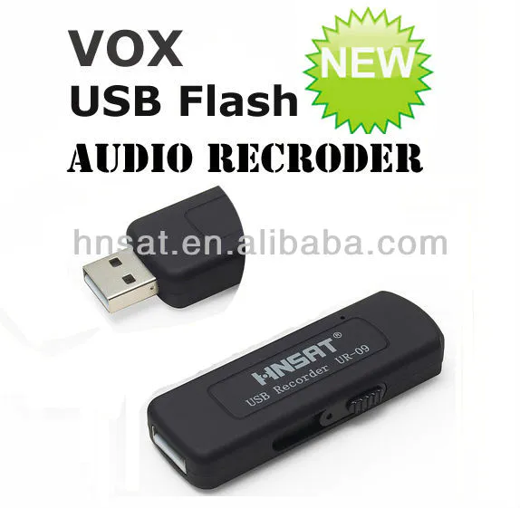 product-USB mini hidden voice recorder with vox ,flash drive video recorder for HNSAT ur09-Hnsat-img-1