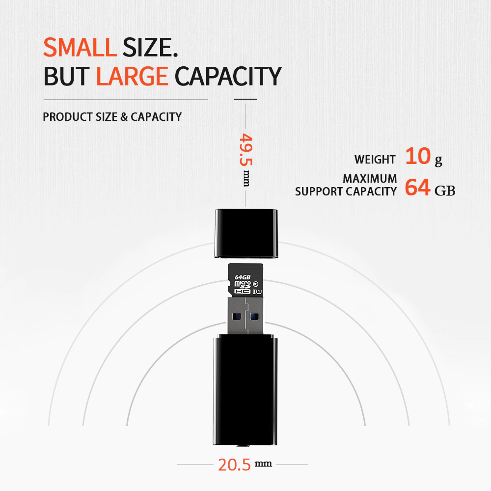 Small Size.  But Large Capacity