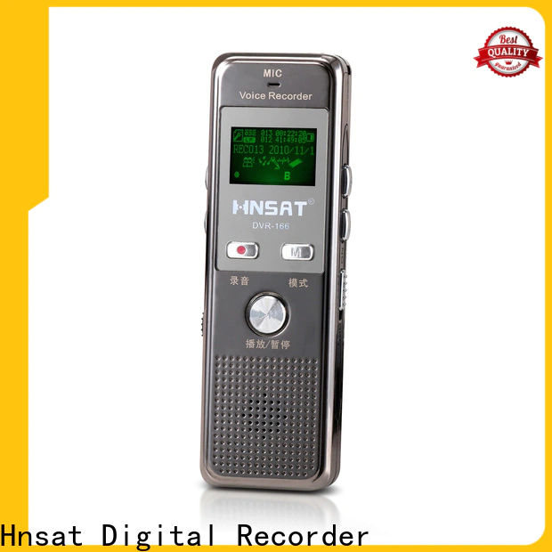 Hnsat High-quality latest digital voice recorder manufacturers for record