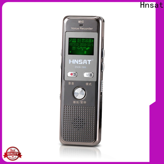 Hnsat mp3 voice recorder device manufacturers for record