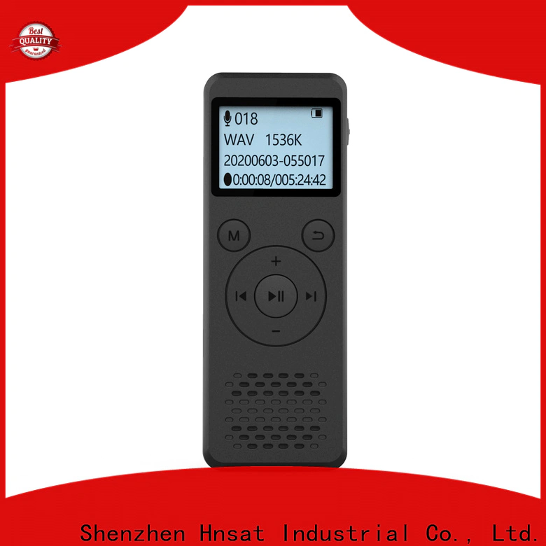 Hnsat New digital recorder factory for voice recording