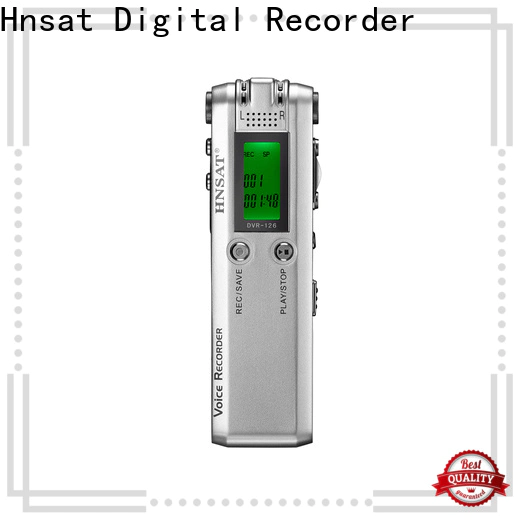 Hnsat Wholesale best portable voice recorder factory for record