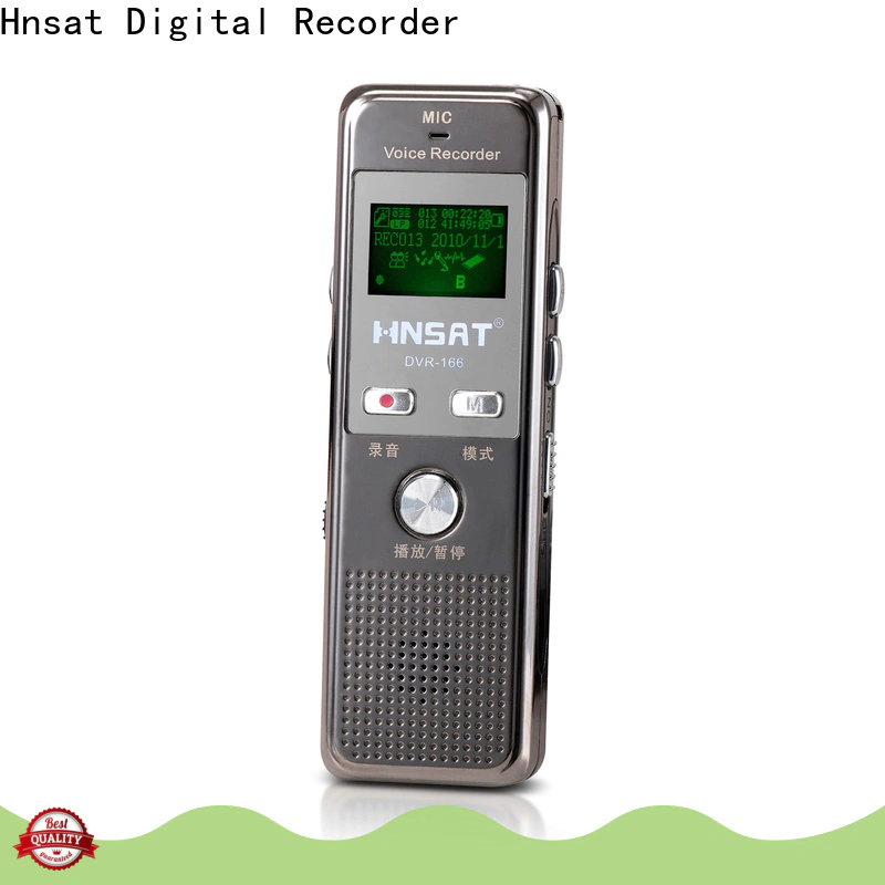 Hnsat Wholesale latest digital voice recorder factory for record