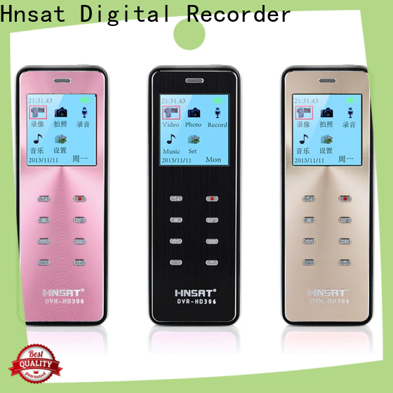 Hnsat Custom digital audio video recorder manufacturers for protect loved ones or assets