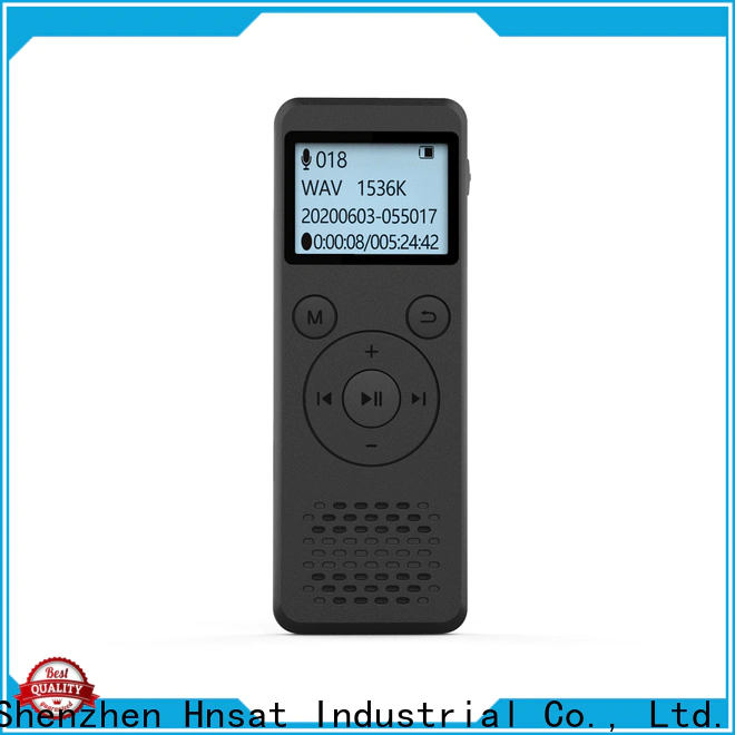 Hnsat mp3 voice recorder manufacturers for record