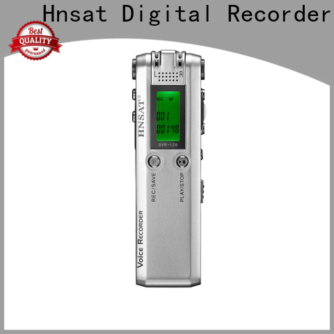 Hnsat digital audio recorder mp3 for business for voice recording
