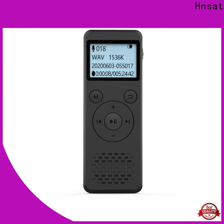 Hnsat professional digital sound recorder factory for record