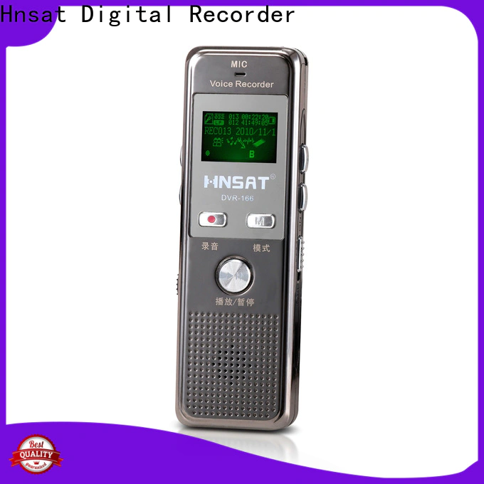 Hnsat Latest digital mp3 voice recorder Supply for taking notes