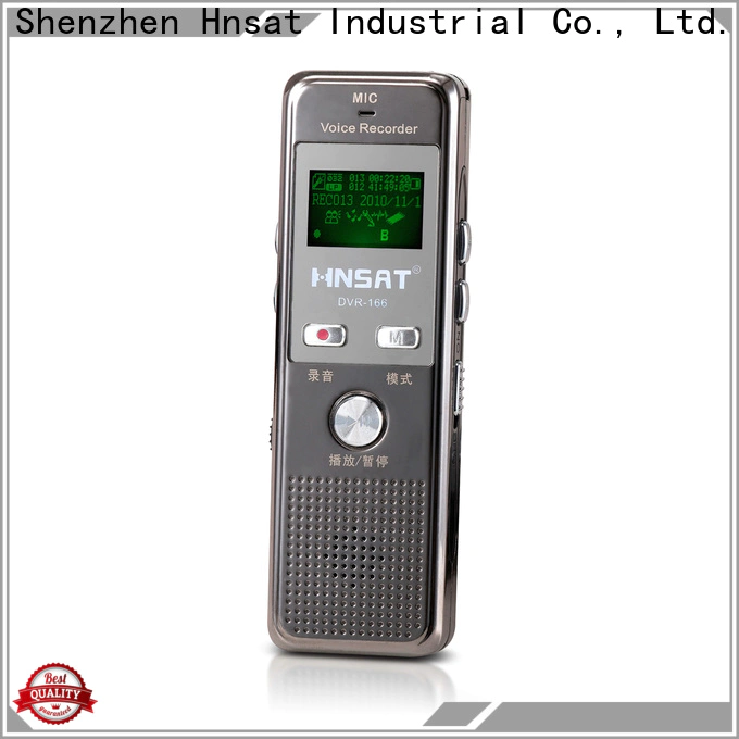 Hnsat New mp3 digital audio recorder Suppliers for taking notes