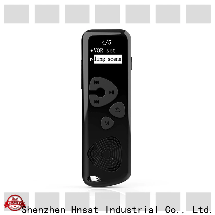 Hnsat Custom digital voice audio recorder company for record