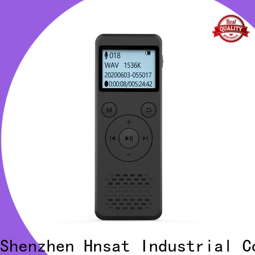 Hnsat Latest digital mp3 voice recorder Supply for record