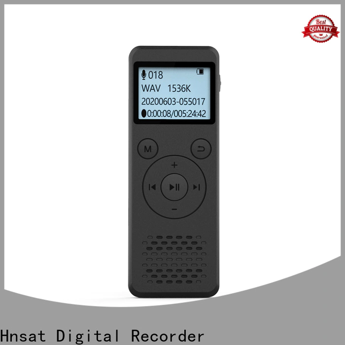 Hnsat Wholesale professional digital audio recorder factory for voice recording