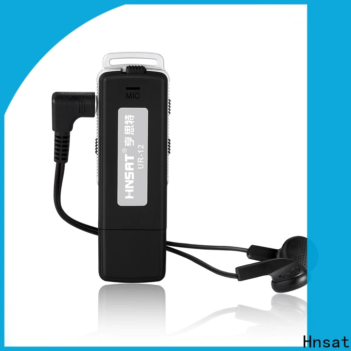 Hnsat OEM best best covert audio recorder manufacturers for voice recording
