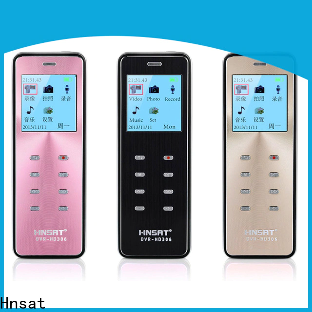 Hnsat Bulk purchase high quality voice recorder for video camera factory for protect loved ones or assets