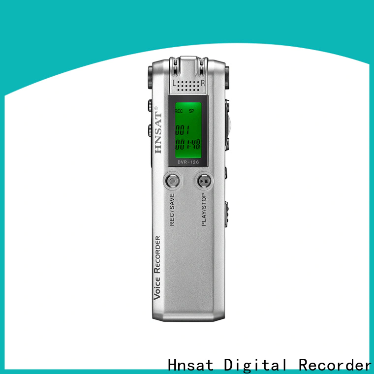 Hnsat High-quality best digital recorder company for voice recording