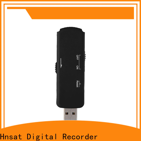 Hnsat Custom high quality micro digital audio recorder spy for business for record