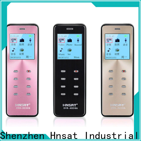 Hnsat OEM secret video and voice recorder manufacturers for capturing video and audio