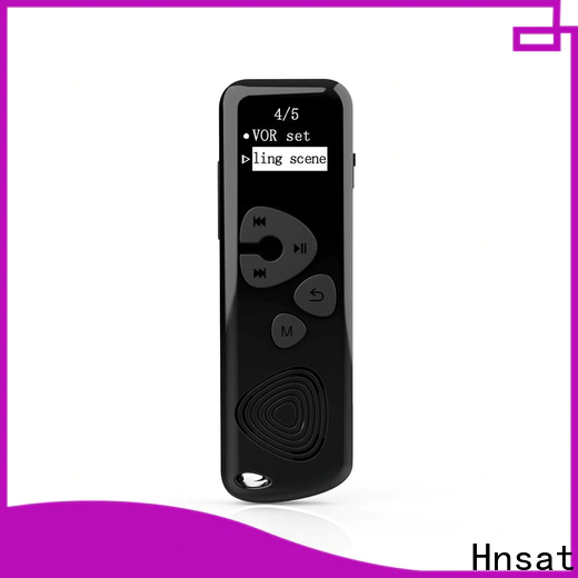 Hnsat OEM best high quality voice recorder Supply for voice recording