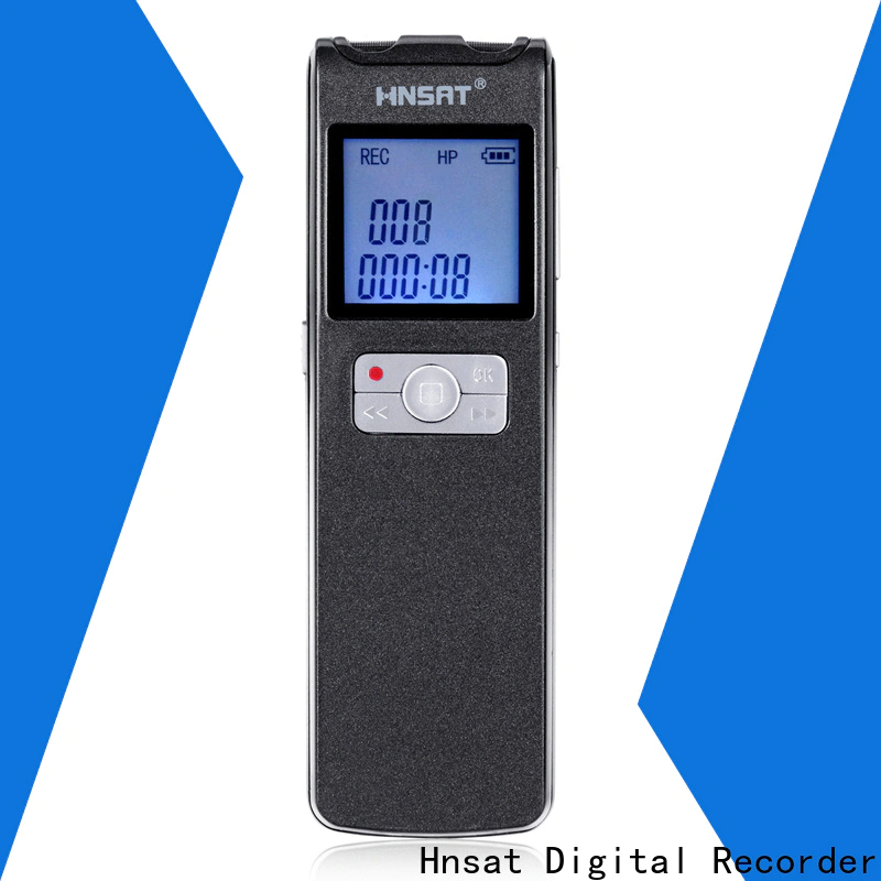 Hnsat high quality voice recorder device factory for voice recording