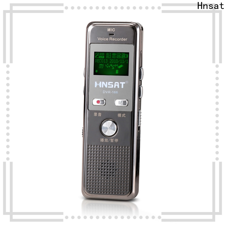 Hnsat Latest high quality voice recorder factory for voice recording