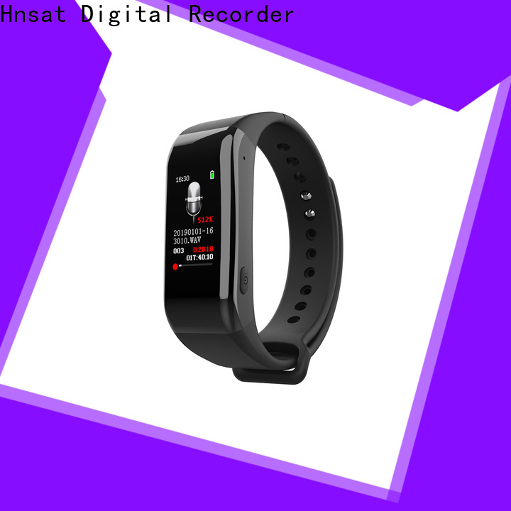 Hnsat Wholesale wearable hidden voice recorder factory for taking notes