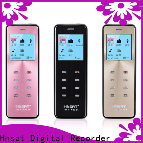 Hnsat OEM high quality hidden spy recorder factory for protect loved ones or assets