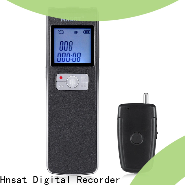 Hnsat ODM high quality portable voice recorder Supply for taking notes