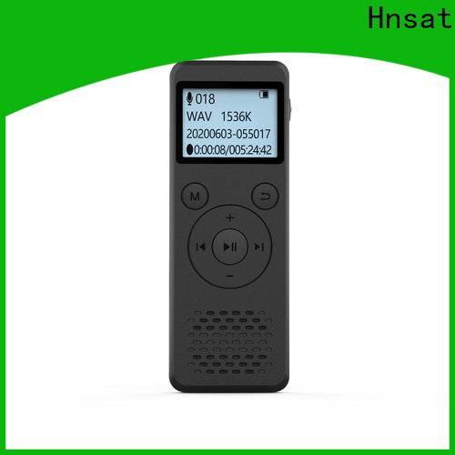 Hnsat portable digital recording device factory for voice recording