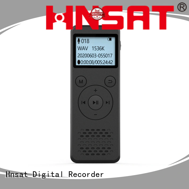 Hnsat High-quality digital voice audio recorder manufacturers for record