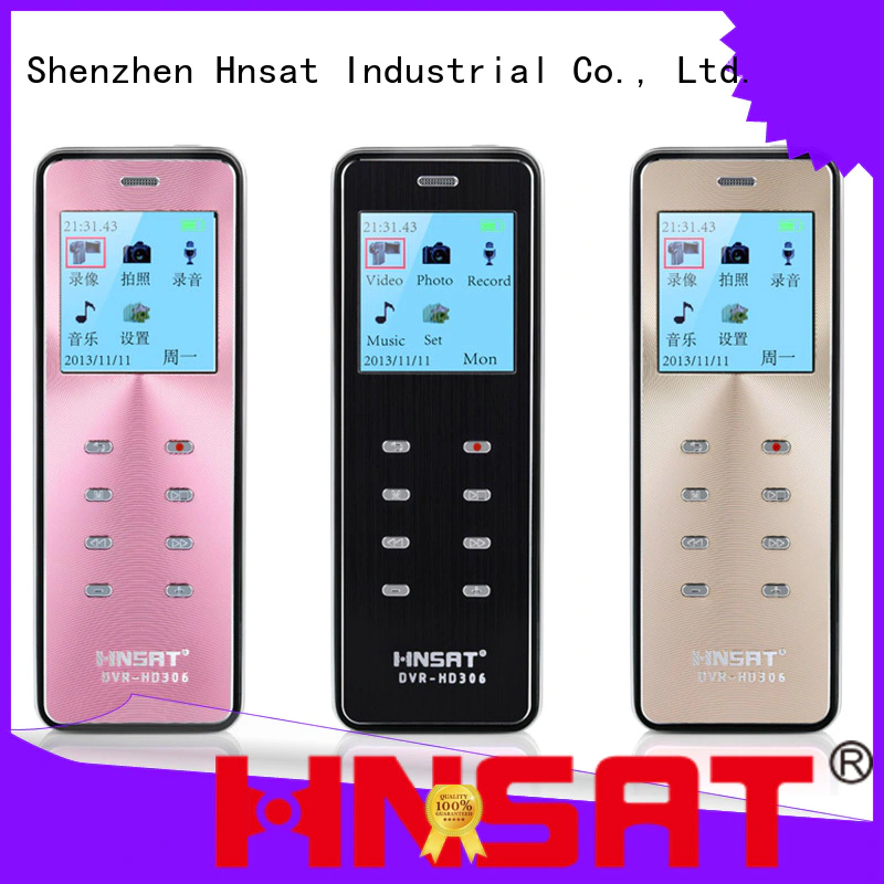 Hnsat High-quality small spy camera recorder factory For recording video and sound