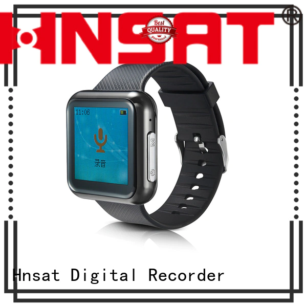 Hnsat High-quality wearable audio recorder for business for record